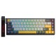 Aula Win68 He Max Manyetik Klavye Rapid Trigger Wing Chun Switch 8000Hz RGB TKL Hot Swap Oyuncu Klavyesi Sarı