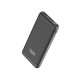 Bix 10000mAh 20W PD Type-C ve USB-A SCP 22.5W QC 3.0 18W Çift Çıkışlı LED Ekranlı Powerbank Siyah