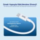 Bix 100W 5Gbps E-Mark Çipli Type-C to Type-C PD Şarj ve Data Kablosu 2 Metre Beyaz