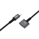 Bix 140W Type-C to Magsafe 3 Macbook Pro ve Macbook Air 13″ 14″ 16″ M1 M2 Uyumlu Manyetik Örgülü Şarj Kablosu 2 Metre