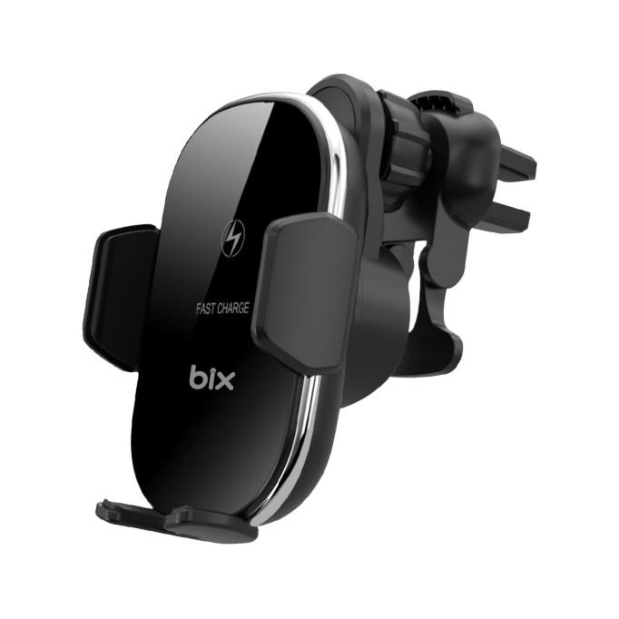 Bix 15W Manyetik Kablosuz Şarj Destekli 360° Ayarlanabilir Araç içi Telefon Tutucu