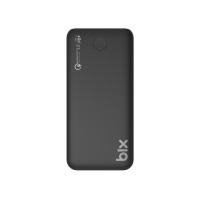 Bix PB10-QPD 18W Çift Çıkışlı QC 3.0 PD 10000 mAh Powerbank Siyah