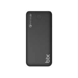 Bix PB10-QPD 18W Çift Çıkışlı QC 3.0 PD 10000 mAh Powerbank Siyah