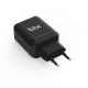 Bix 18W QC 3.0 Hızlı Şarj Cihazı ve Type-C USB Kablo Siyah