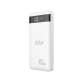 Bix 20000mAh 45W 2*USB ve Type-C Hızlı Şarj Destekli Led Göstergeli Powerbank Beyaz