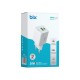 Bix 30W GaN USB-C + USB-A Hızlı Şarj Adaptörü iPhone, Android ve iPad Uyumlu Type-C PD PPS Şarj Aleti Beyaz
