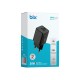 Bix 30W GaN USB-C + USB-A Hızlı Şarj Adaptörü iPhone, Android ve iPad Uyumlu Type-C PD PPS Şarj Aleti Siyah