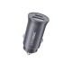 Bix 33W SuperVooc 2.0 Type-C PD ve USB-A Çift Portlu Araç içi Hızlı Şarj Cihazı