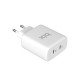 Bix 50W USB-C Çift Portlu Hızlı Şarj Adaptörü iPhone, Android ve iPad Uyumlu Type-C PD Şarj Aleti
