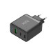 Bix 65W USB Type-C QC 4.0 PD GaN 3 Portlu Hızlı Şarj Cihazı Bix 65W USB Type-C QC 4.0 PD GaN 3 Portlu Hızlı Şarj Cihazı