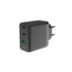 Bix 65W USB Type-C QC 4.0 PD GaN 3 Portlu Hızlı Şarj Cihazı Bix 65W USB Type-C QC 4.0 PD GaN 3 Portlu Hızlı Şarj Cihazı