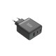 Bix 65W USB Type-C QC 4.0 PD GaN 3 Portlu Hızlı Şarj Cihazı Bix 65W USB Type-C QC 4.0 PD GaN 3 Portlu Hızlı Şarj Cihazı