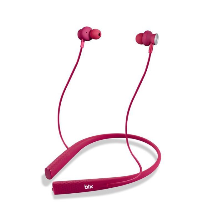 Bix A3 Spor Bluetooth Mıknatıslı Kulaklık Gül Kurusu