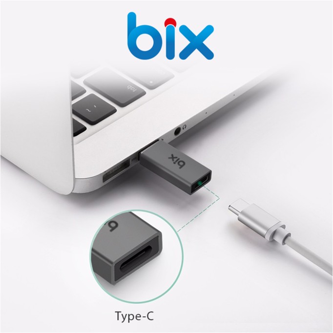 Bix ADP-03 USB 3.0 Type-C Dönüştürücü Adaptör