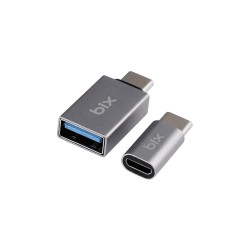 Bix ADP-04 Type-C Micro USB ve USB 3.0 Dönüştürücü Adaptör