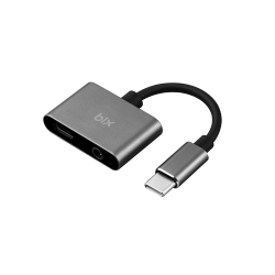 Bix ADP-07 Type-C 3.5mm Kulaklık ve PD Şarj Dönüştürücü Adaptör