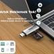 Bix ADP-11 Type-C USB 3.2 Çok Fonksiyonlu OTG Kart Okuyucu