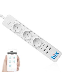 Bix Akım Korumalı Hızlı Şarj Özellikli WiFi Akıllı Priz