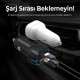 Bix BX-CCP36WT 36W QC 3.0 USB PD Araç İçi Hızlı Şarj Adaptörü Siyah