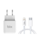 Bix BX-CL20TA 20W PD Hızlı Şarj Adaptörü + 3A USB-C'den Lightning Kablo Bix BX-CL20TA 20W PD Hızlı Şarj Adaptörü + 3A USB-C'den Lightning Kablo