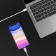 Bix BX-CL20TA 20W PD Hızlı Şarj Adaptörü + 3A USB-C'den Lightning Kablo Bix BX-CL20TA 20W PD Hızlı Şarj Adaptörü + 3A USB-C'den Lightning Kablo