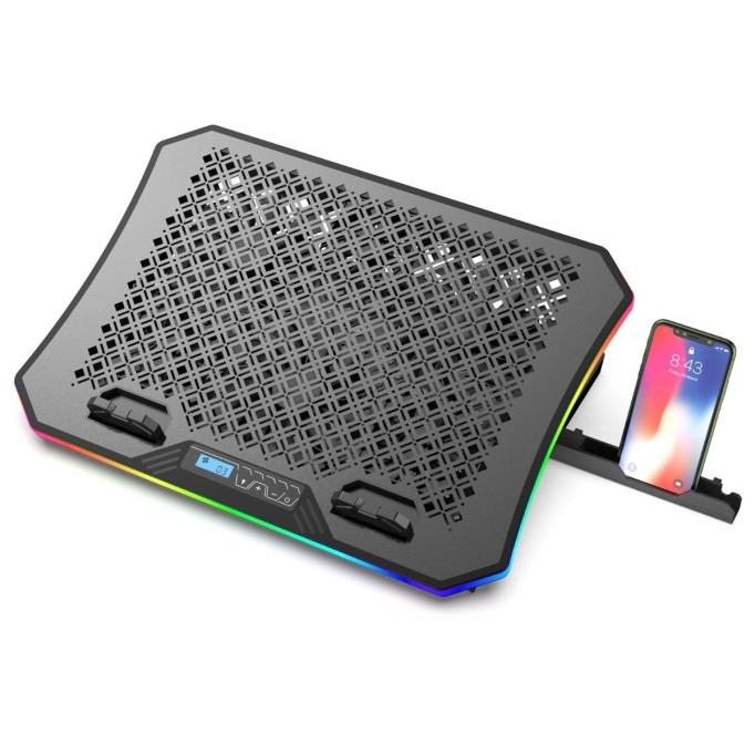 Bix BX-CP02G RGB Aydınlatmalı Gaming Notebook Soğutucu