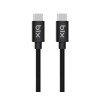 Bix BX-UC02C 60W Type-C to Type-C Hızlı Şarj ve Data Kablosu 1.2 Metre Siyah