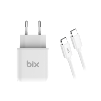 Bix BX-UC25TA 25W PD Hızlı Şarj Adaptörü + 5A Type-C Kablo