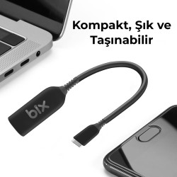 Bix BX01HB PRO Type-C 4K HDMI Dönüştürücü Bix BX01HB PRO Type-C 4K HDMI Dönüştürücü