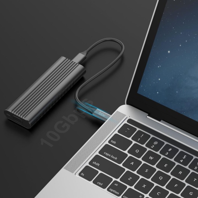 Bix BX05HD Type-C 3.1 Gen2 to PCIe NVMe M.2 SSD Disk Kutusu Bix BX05HD Type-C 3.1 Gen2 to PCIe NVMe M.2 SSD Disk Kutusu