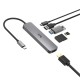 Bix BX09HB Type-C Hub 4K HDMI USB 3.2 Kart Okuyucu Macbook Uyumlu Çoklayıcı Adaptör