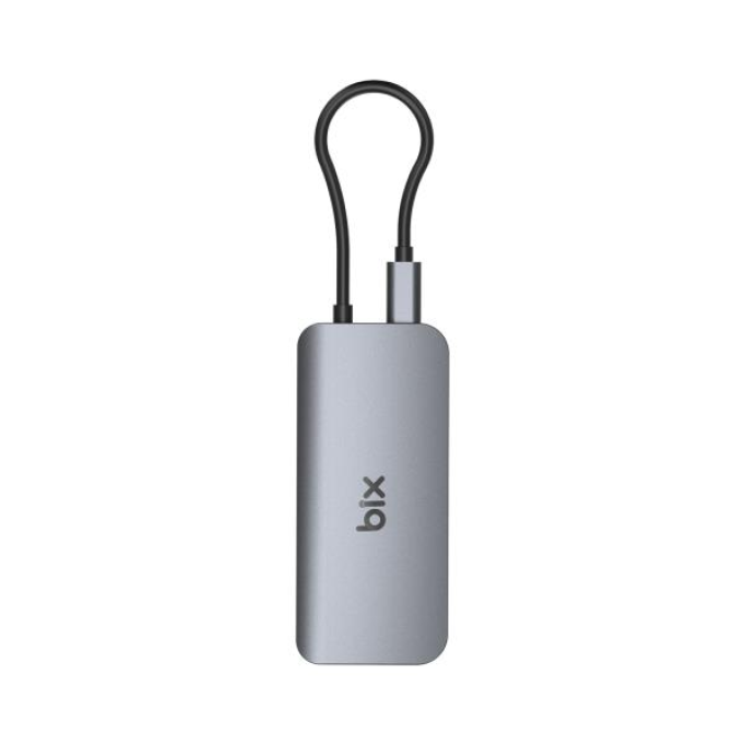 Bix BX10HB-PRO Type-C Kart Okuyucu 4K HDMI Ethernet USB PD Dönüştürücü Bix BX10HB-PRO Type-C Kart Okuyucu 4K HDMI Ethernet USB PD Dönüştürücü