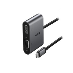 Bix BX14HB Type-C 3.1 HDMI & VGA Dönüştürücü Adaptör Bix BX14HB Type-C 3.1 HDMI & VGA Dönüştürücü Adaptör