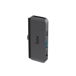 Bix BX16HB Type-C USB 3.5mm Aux HDMI 4K Thunderbolt 3.0 PD Dönüştürücü Hub