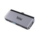 Bix BX16HB 4K HDMI Type-C Thunderbolt 3.0 Dönüştürücü Hub Macbook USB 3.5mm AUX Çevirici satın al