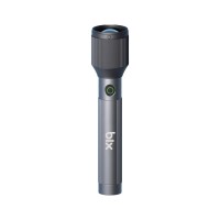 Bix BX2143FL 24W LED 950 Metre Uzun Menzilli Şarjlı El Feneri 1100 Lümen Güç Göstergeli Zoom Özellikli Işıklı Kamp Feneri