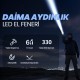 Bix BX2153FL 7W LED 325 Metre Menzilli 330 Lümen Type-C LED El Feneri Manyetik COB Zoom Özellikli Işıklı Kamp Feneri