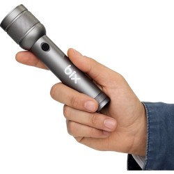 Bix BX2186FL 3W LED 300 Metre Uzun Menzilli Şarjlı El Feneri 910 Lümen Çok Modlu Işıklı Kamp Feneri