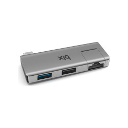 Bix BX21HB Type-C to USB 3.2 USB 2.0 RJ45 Dönüştürücü Adaptör Bix BX21HB Type-C to USB 3.2 USB 2.0 RJ45 Dönüştürücü Adaptör