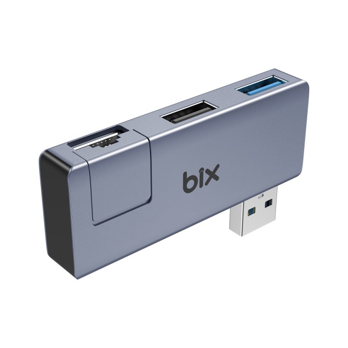 Bix BX22HB USB to USB 3.2 USB 2.0 RJ45 Dönüştürücü Adaptör