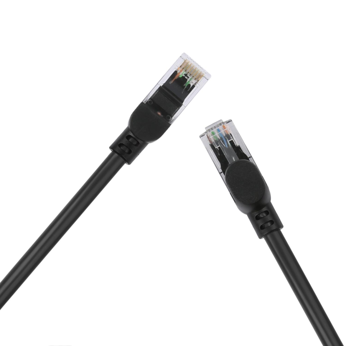 Bix Cat6A 10Gbps Veri Aktarım 500MHz STP Ethernet Kablosu 1 Metre