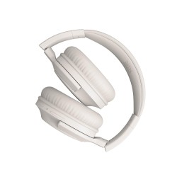 Bix H2 Soundcraft 40mm Sürücülü 14 Saat Çalma Süreli Katlanabilir Bluetooth 5.3 Kulak Üstü Kulaklık Bej