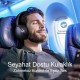 Bix H2 Soundcraft 40mm Sürücülü 14 Saat Çalma Süreli Katlanabilir Bluetooth 5.3 Kulak Üstü Kulaklık Siyah