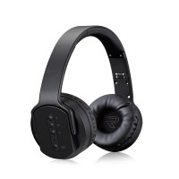 Bix Hoparlör Özellikli Bluetooth Kulak Üstü Kulaklık Siyah