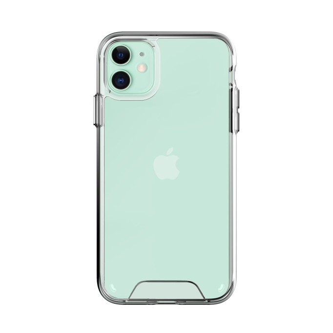 Bix iPhone 11 Nebula Aqua Transparan Ultra Şeffaf Kılıf Çizilmeye Dayanıklı Tam Kapsamlı Koruma