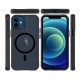 Bix iPhone 12 / 12 Pro Carbon Fiber Force MagSafe Kılıf Anti-Şok Teknolojili Kamera ve Ekran Korumalı