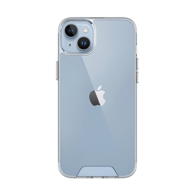 Bix iPhone 13 / 14 Nebula Aqua Transparan Ultra Şeffaf Kılıf Çizilmeye Dayanıklı Tam Kapsamlı Koruma