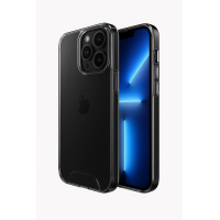 Bix iPhone 13 Pro Nebula Aqua Transparan Ultra Şeffaf Kılıf Çizilmeye Dayanıklı Tam Kapsamlı Koruma