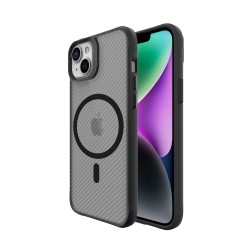 Bix iPhone 14 Plus / 15 Plus Carbon Fiber Force MagSafe Kılıf Anti-Şok Teknolojili Kamera ve Ekran Korumalı Bix iPhone 14 Plus / 15 Plus Carbon Fiber Force MagSafe Kılıf Anti-Şok Teknolojili Kamera ve Ekran Korumalı