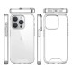 Bix iPhone 14 Plus / 15 Plus Nebula Aqua Transparan Ultra Şeffaf Kılıf Çizilmeye Dayanıklı Tam Kapsamlı Koruma